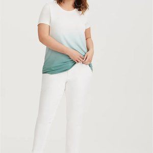 Torrid Super Soft Seaside Tie-Back Tee Sz1